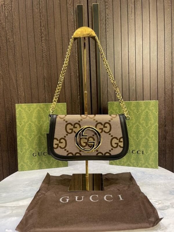 Gucc_I Blondie hand bag With folding box 288