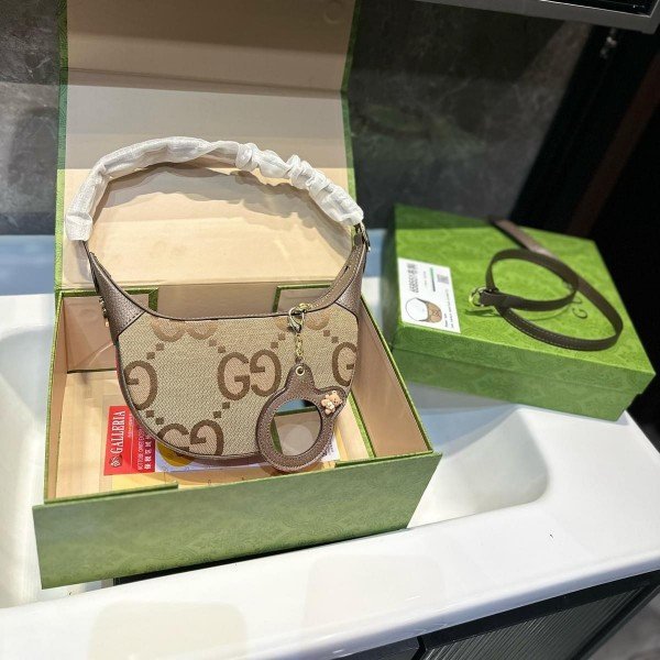 GUCC_i OPHIDIA Mini GG SHOULDER BAG with box 120