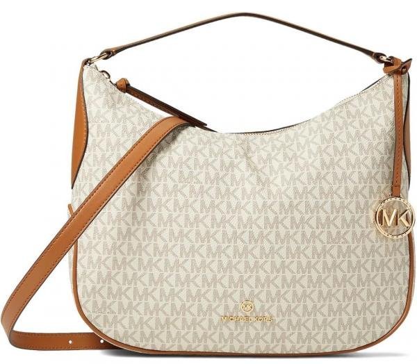 Michael_Kors Mila Small Empire Signature Logo Shoulder Bag With carry bag and box 486