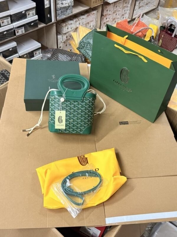 Goyard goyardine beluga mini bag with ogbox carrybag etc 256