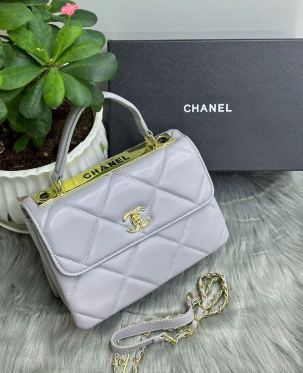 Chanel classic shoulder bag with og box