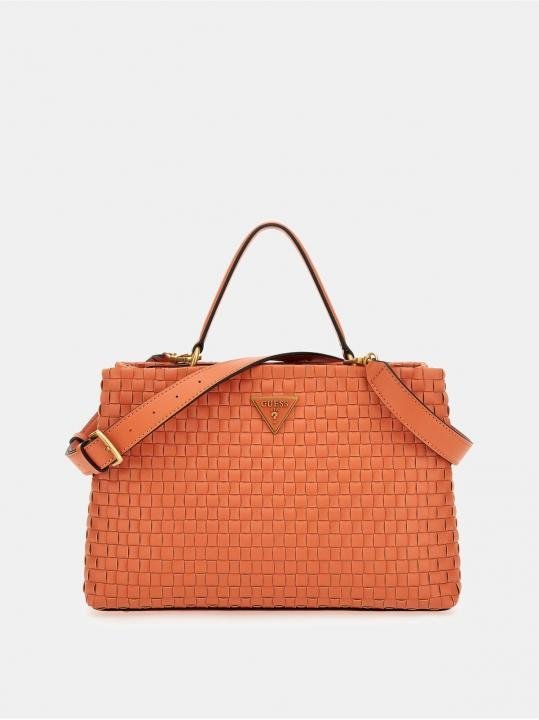 Guess Womens Lisbet 2 Satchel with dust cover 433