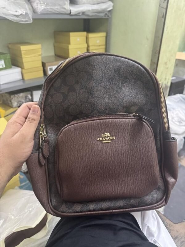 Coach_backpack premium quality with dust cover