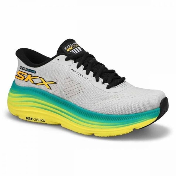 Sketcher.s Slip in Max Cushioning Endeavor Grey Multi