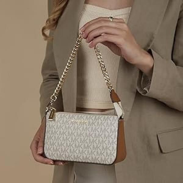 Michael_kors_ chain shoulder bag 20 cm with carry bag