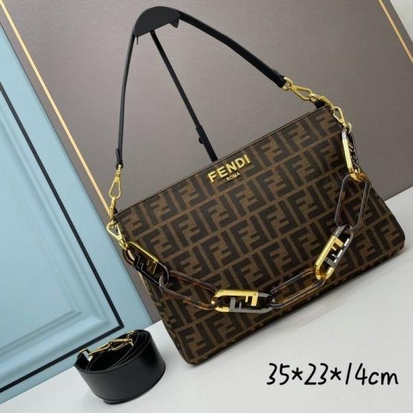 Fendi_shoulder_medium_tote_bag_with_dust_bag(f7158-coffe)