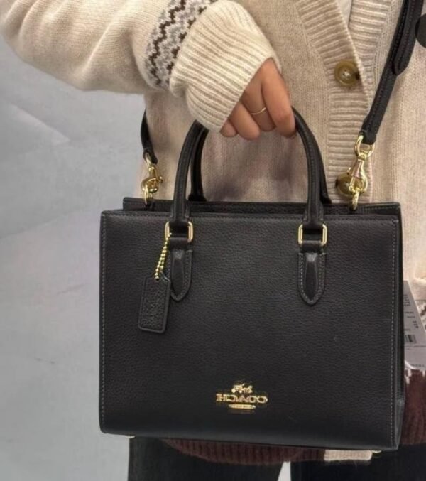 Coach_Maggi_Small_Tote_Bag_in_Blocked_Signature_Canvas_With_Box_DustBag_Slingbelt_Bill