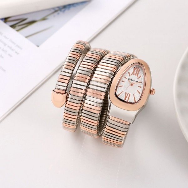 BVLGARI WATCH TOTONE WHITE DIAL 185