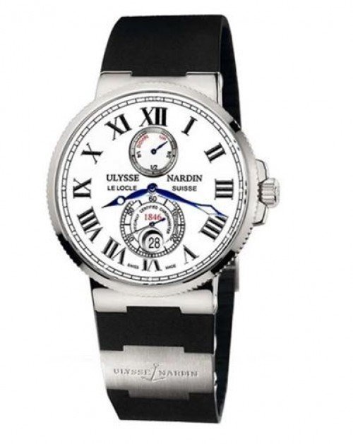 Ulysse Nardin Marine Chronometer Black Silver White