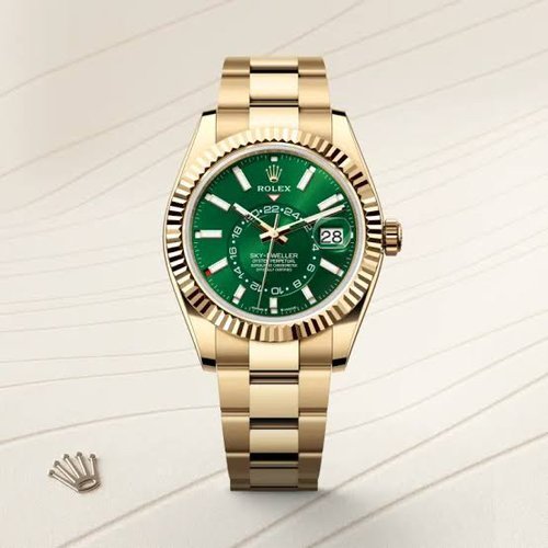 Rolex Sky Dweller Gold Green Oyster 2025