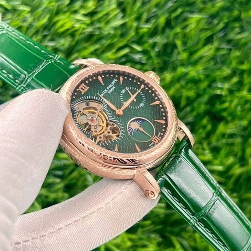 Patek Philippe Tourbillion Green Rose Gold