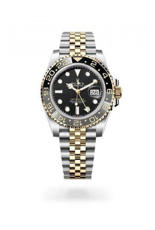 Rolex GMT Master II Silver Gold