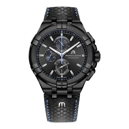 Maurice Lacroix Aikon Chronograph Black ( AUTHENTIC STORE QUALITY)