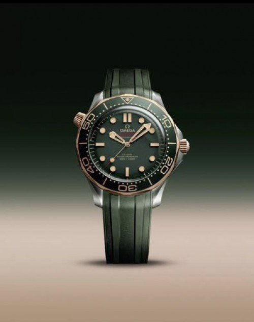 Omega Seamaster 300m Green Bronze