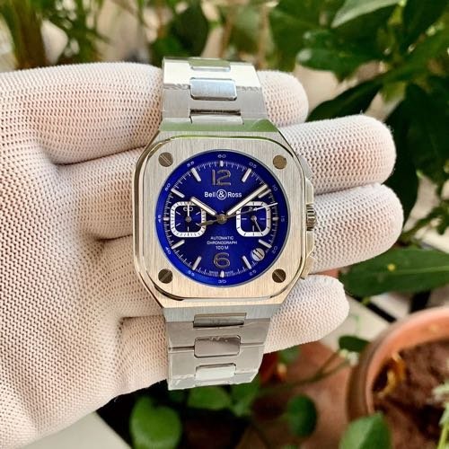 Bell Ross Urban Chronograph Blue Chain