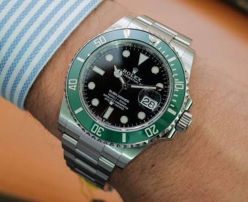 Rolex Submariner Green Black Premium Japan Automatic Adjustable Lock