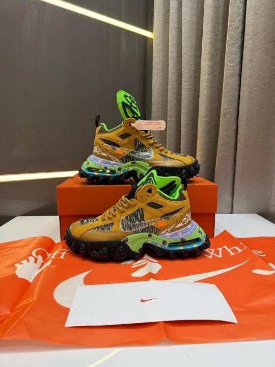 NIK_E X OFF-WHITE - TERRA FORMA WHEAT AND GREEN STRIKE