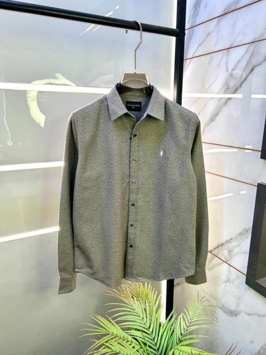 Allsaints Imported Beach Oxford Lycra Premium Shirts F3484-BE