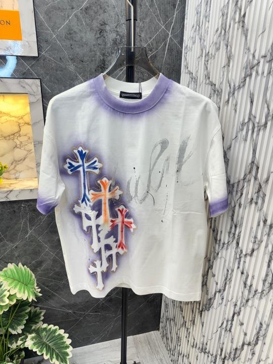 Chromehearts.100%.Imported.Fabric.Very.Premium.Round.Neck.Tshirt.CS324