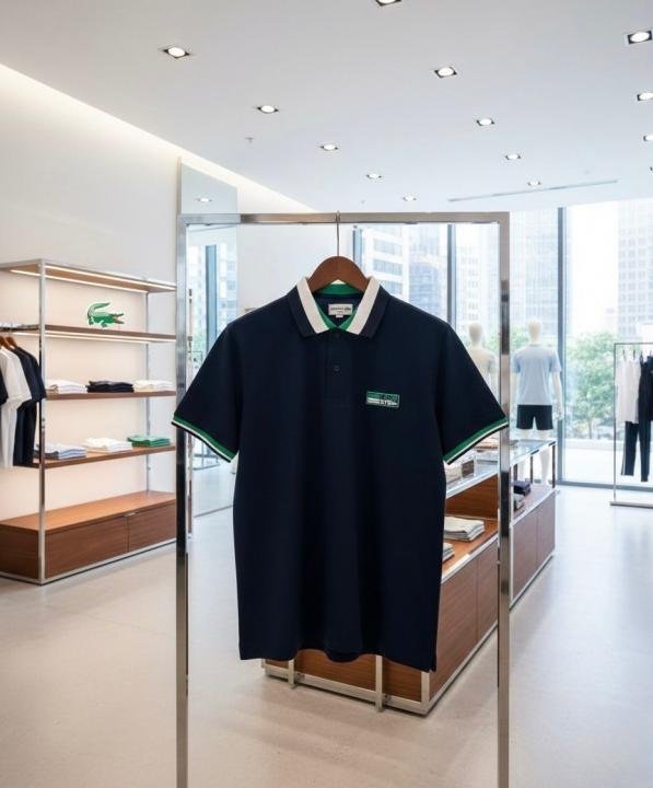 LACOST E PREMIUM CLASSIC POLO T-SHIRTS 1253