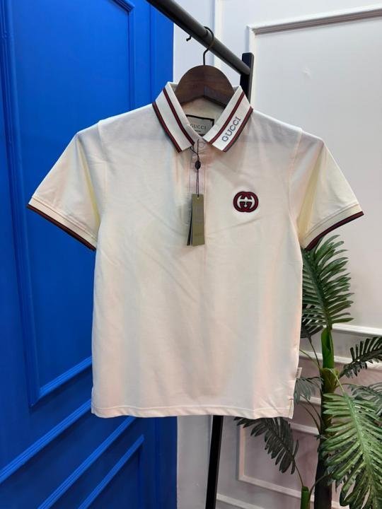 GUCC I COLLER X CHEST LOGO T-SHIRT 1184