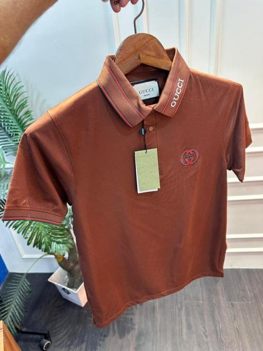 GUCC I COLLER X CHEST LOGO T-SHIRT 1184