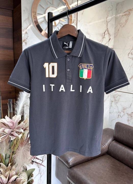 PUM A ITALIA POLO 1176 GREY
