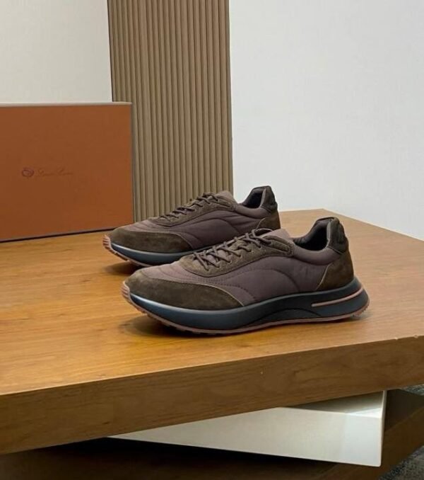 Loro Piano Week End Walk Sneaker Brown