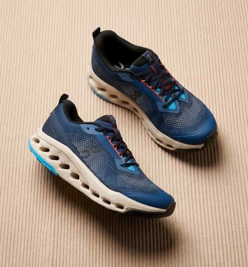 On Cloudsurfer Color Navyorange Hombre